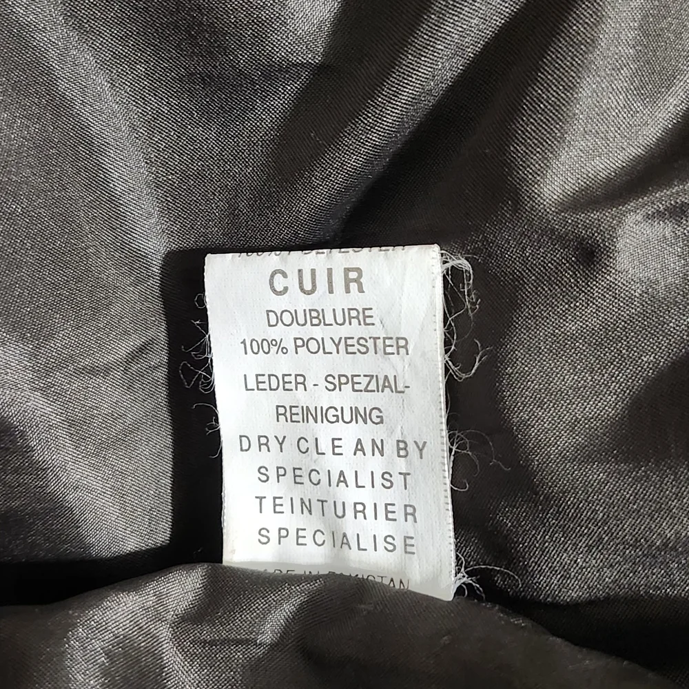 Vintage JL Just Leather – Real Leather Jacket (Size XL)